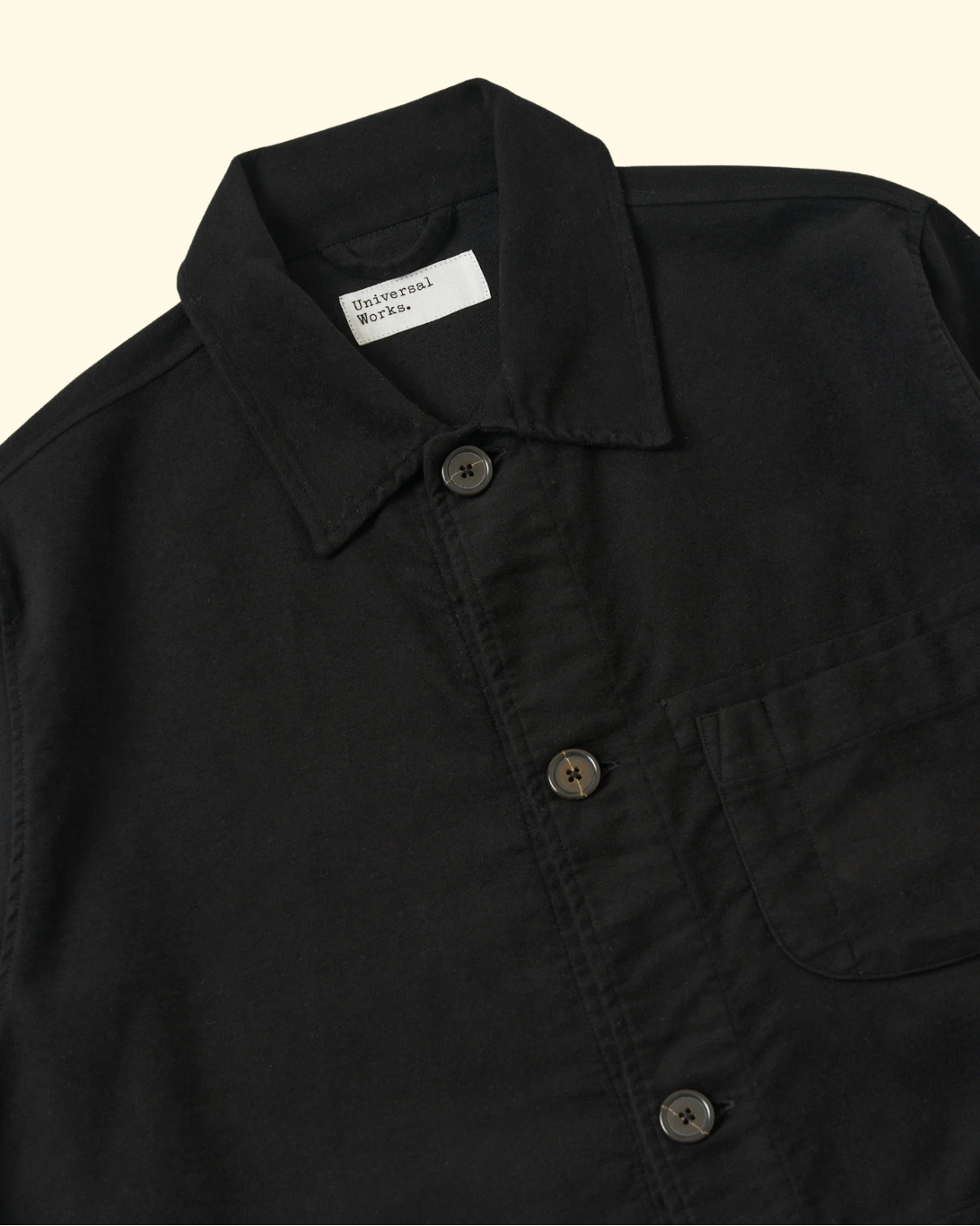 Field Jacket | Black Moleskin