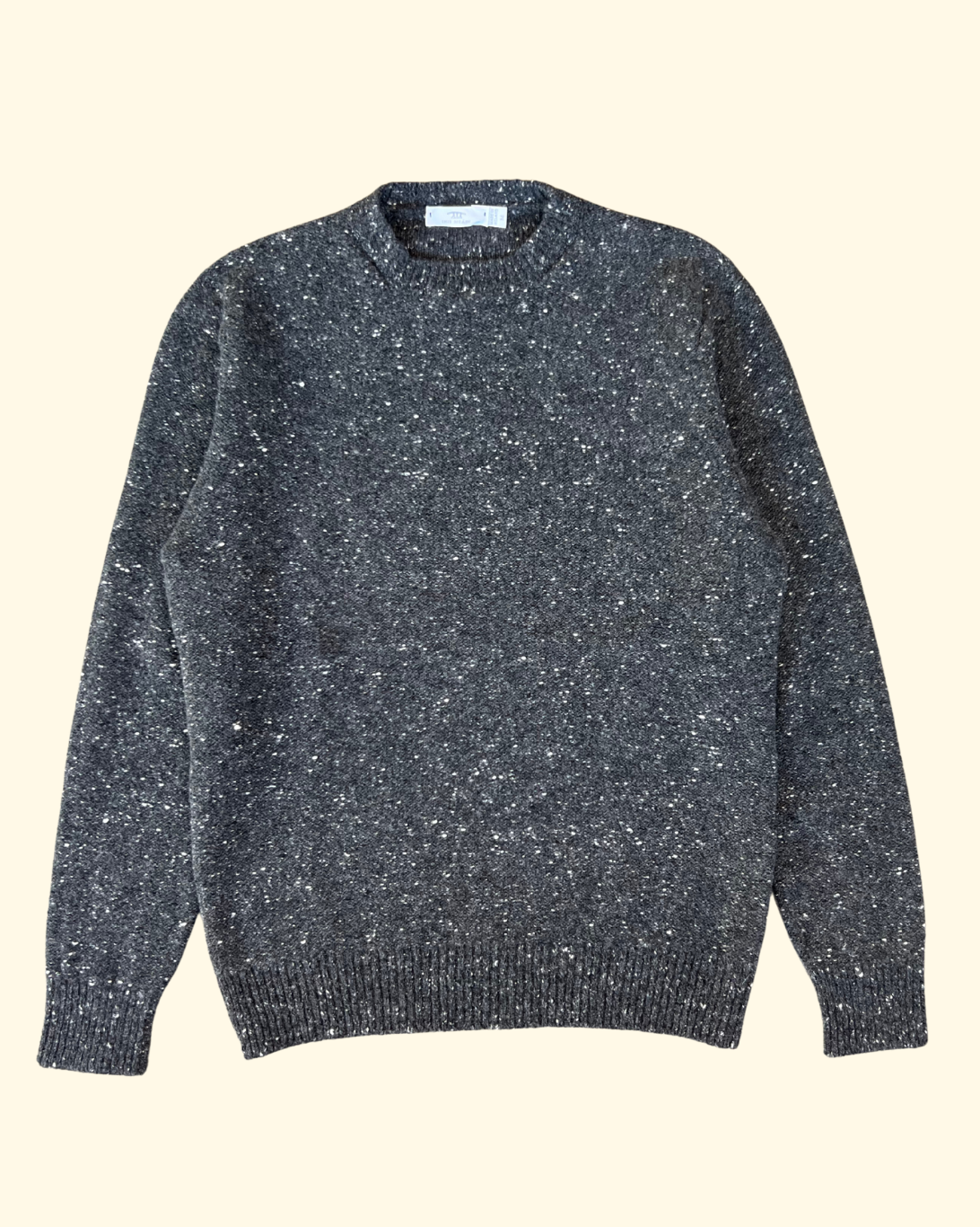 Purl Stitch C/N | Charcoal Fleck