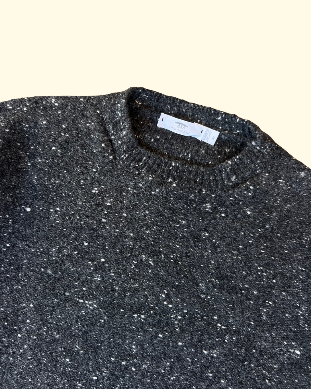 Purl Stitch C/N | Charcoal Fleck