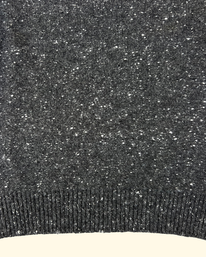 Purl Stitch C/N | Charcoal Fleck