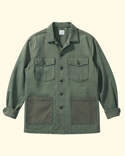 4 Pocket U.S. Army Jacket | Dark Olive Stone