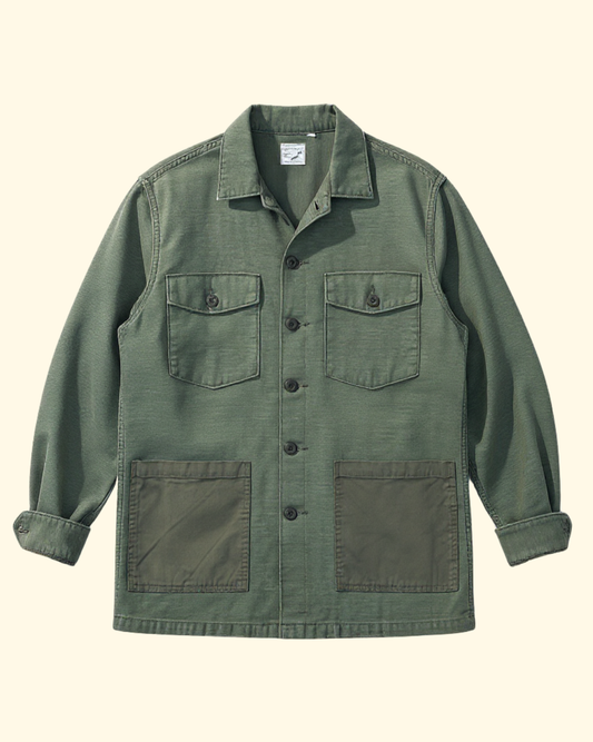 4 Pocket U.S. Army Jacket | Dark Olive Stone