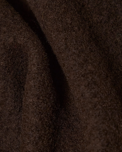 Wool Fleece Uniform Jacket | Brown