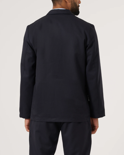 Two Button Travel Suiting Jacket | Navy