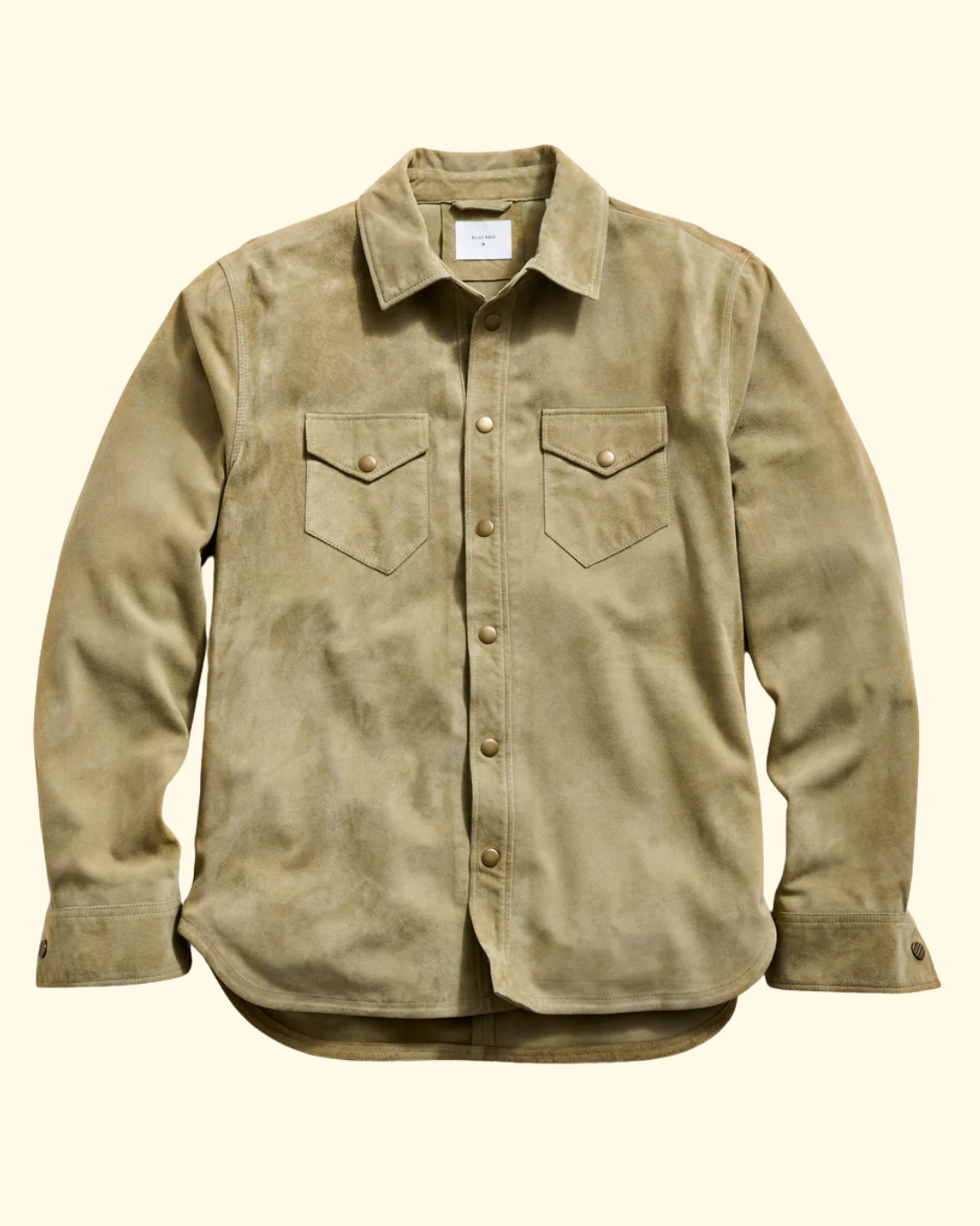 Savory Suede Workshirt | Spanish Moss