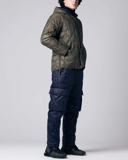 Military Hood Zip Down Shell | Dark Olive