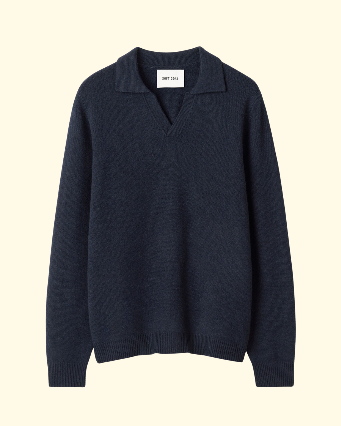 Polo Sweater | Navy