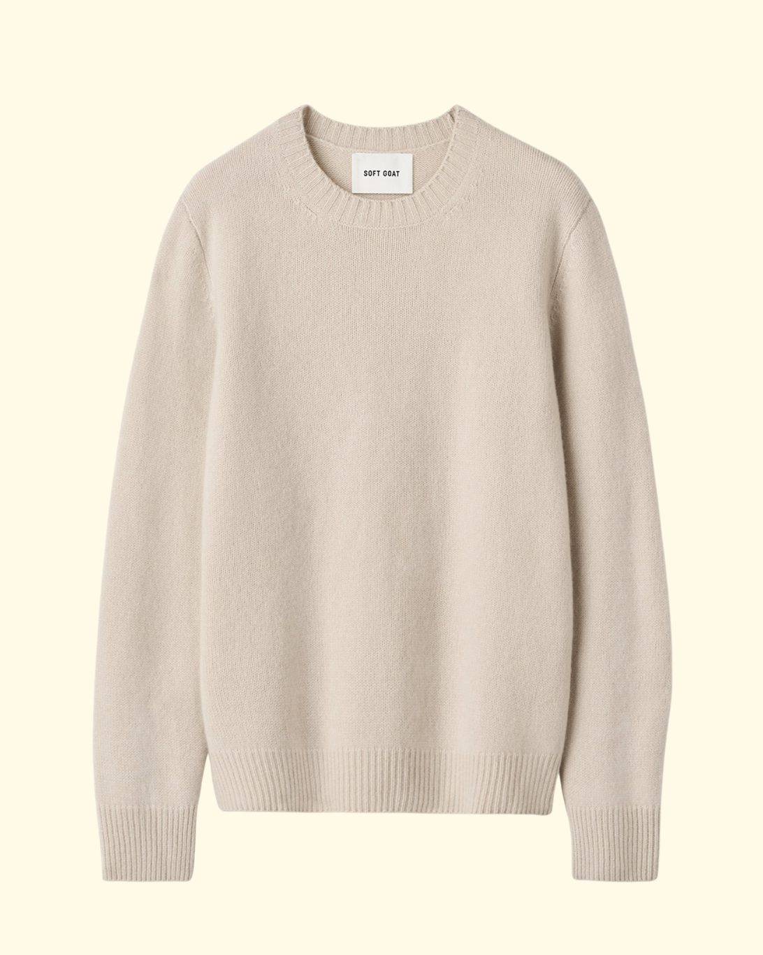 Men's Chunky Crewneck | Chalk