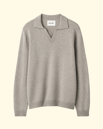 Men's Polo Shirt | Greige