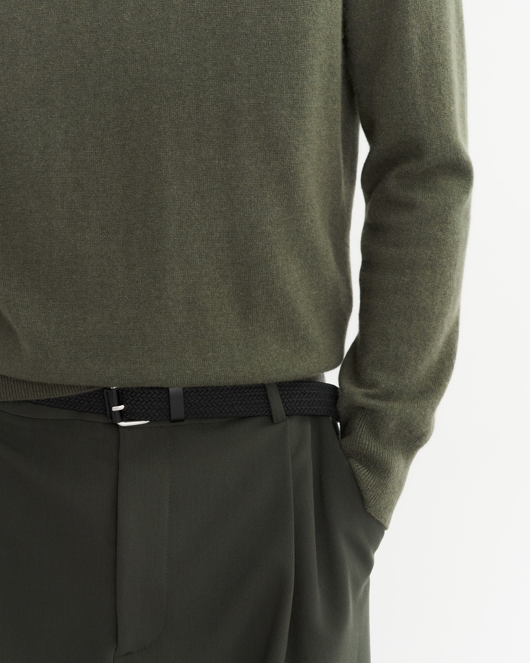 Men's Classic Crewneck | Olive