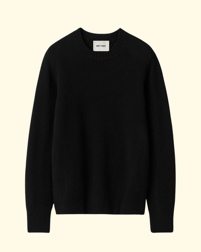 Men's Chunky Crewneck | Black