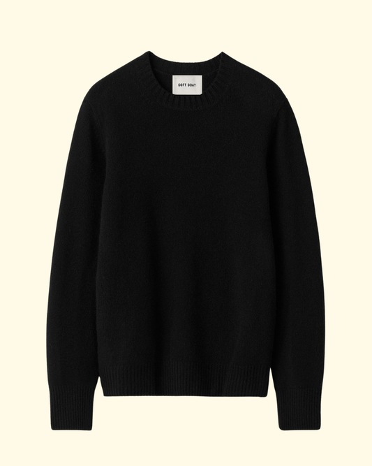 Men's Chunky Crewneck | Black