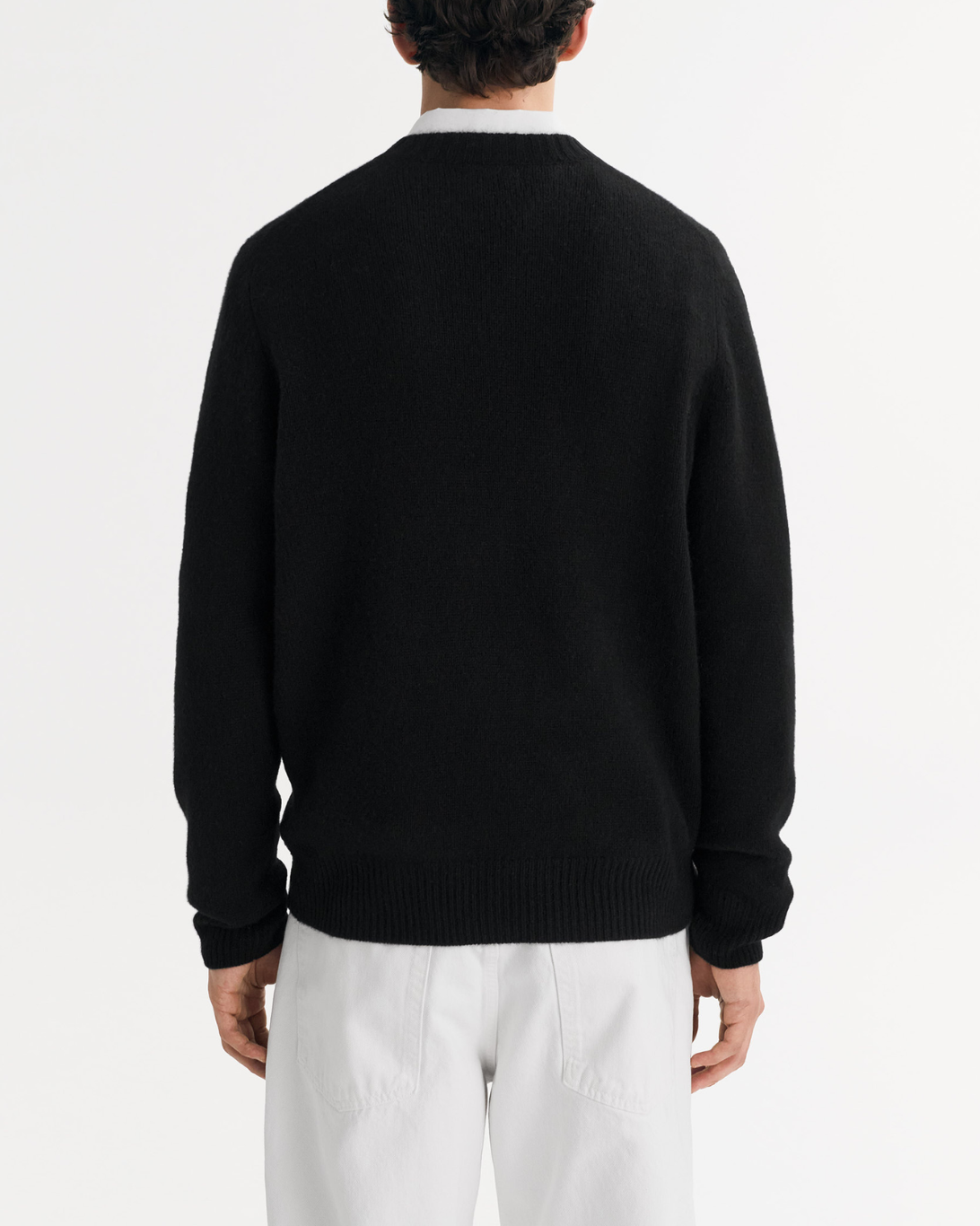 Men's Chunky Crewneck | Black