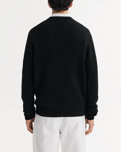 Men's Chunky Crewneck | Black