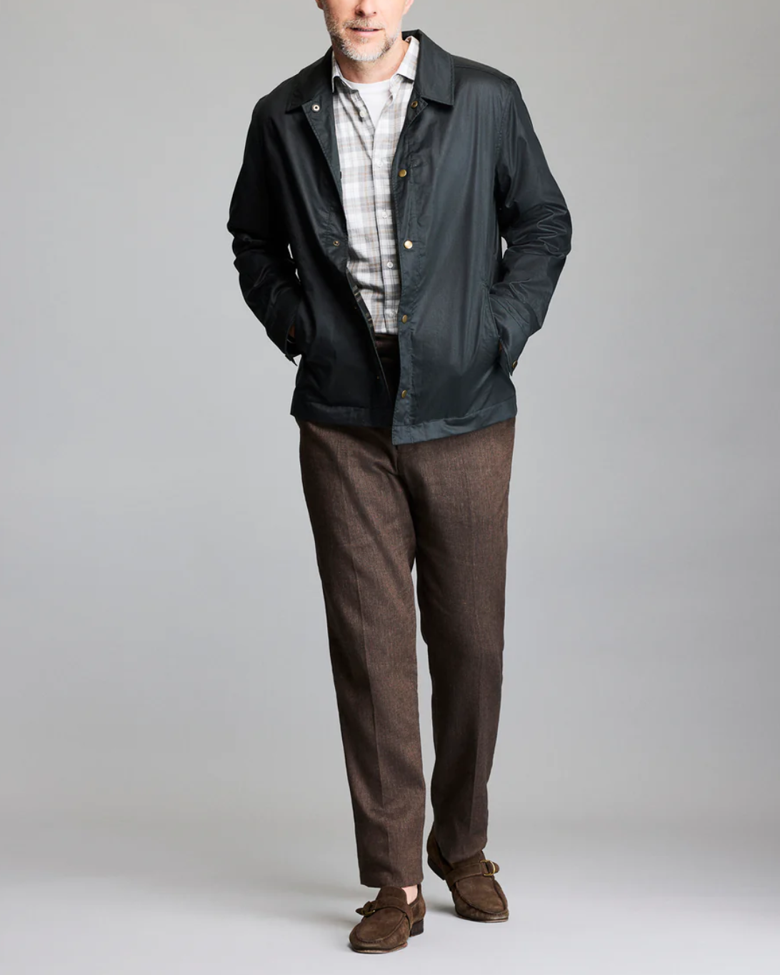 Harrison Jacket | Dark Rosin