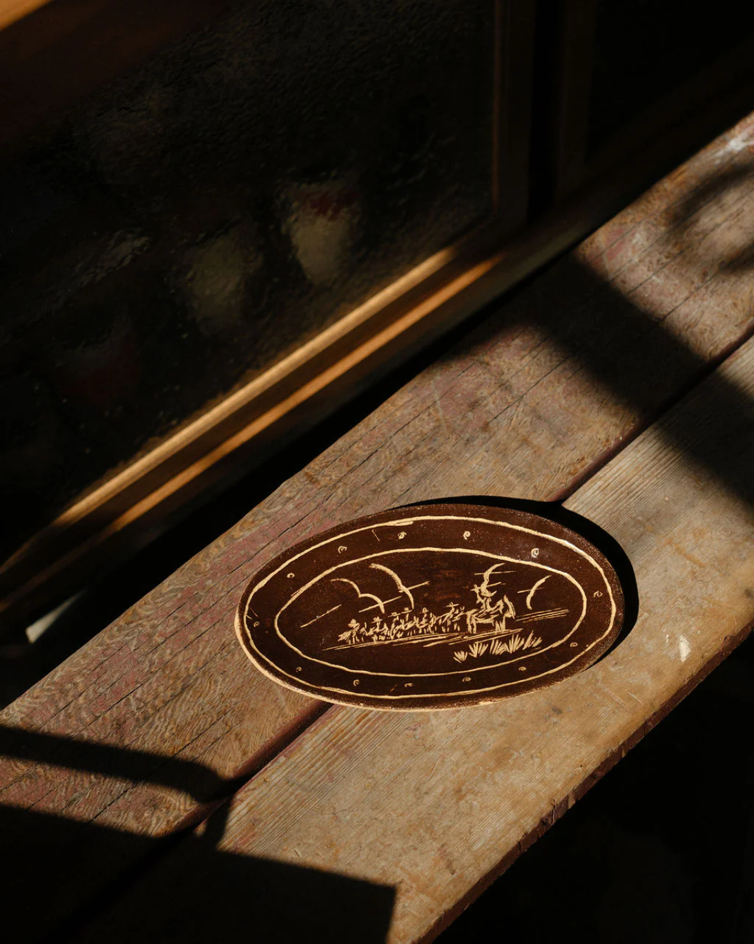 On the Range Plate | Brown