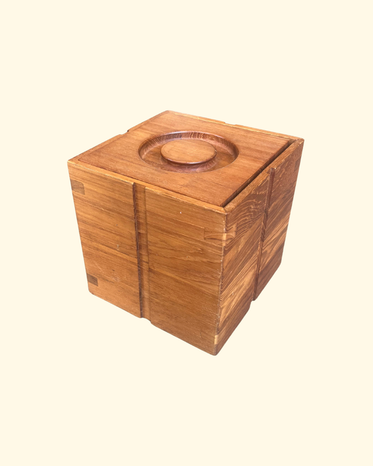 Vintage Teak Ice Bucket | Ashwood