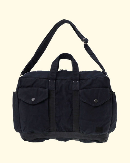 Crag 2Way Boston Bag | Navy