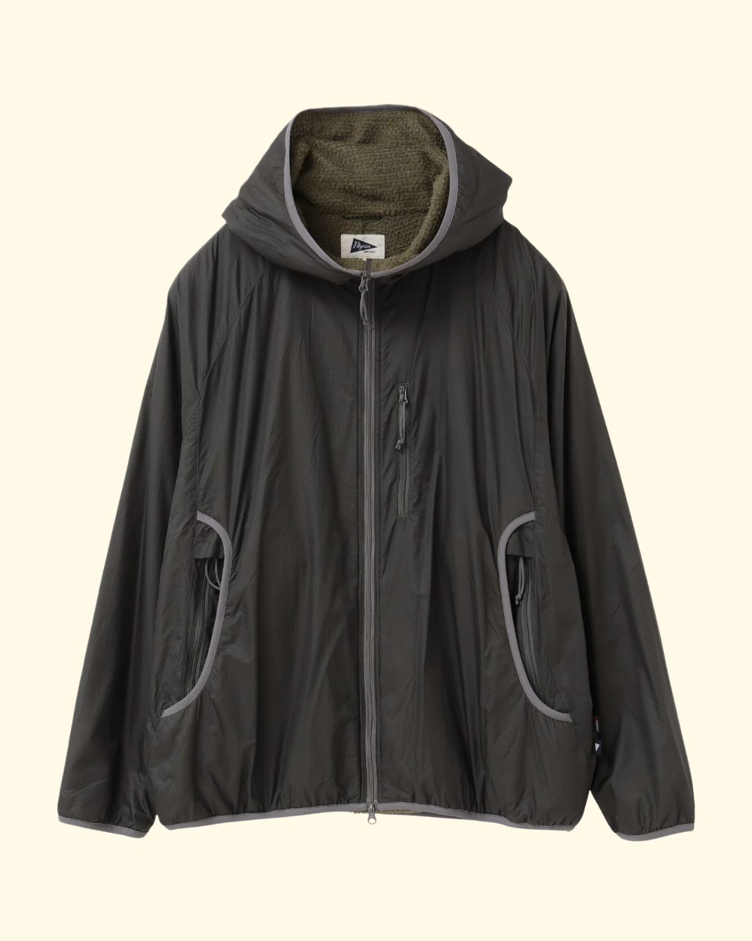 Dorsett Alpha Hoodie Jacket | Charcoal