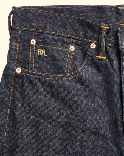 Straight Fit 5 Pocket Vintage Selvedge | East West | 34 Length