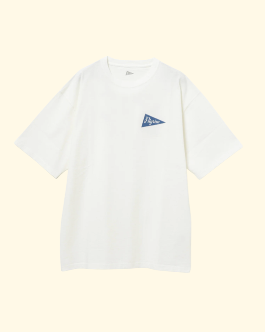 Pennant Team Tee | Off White