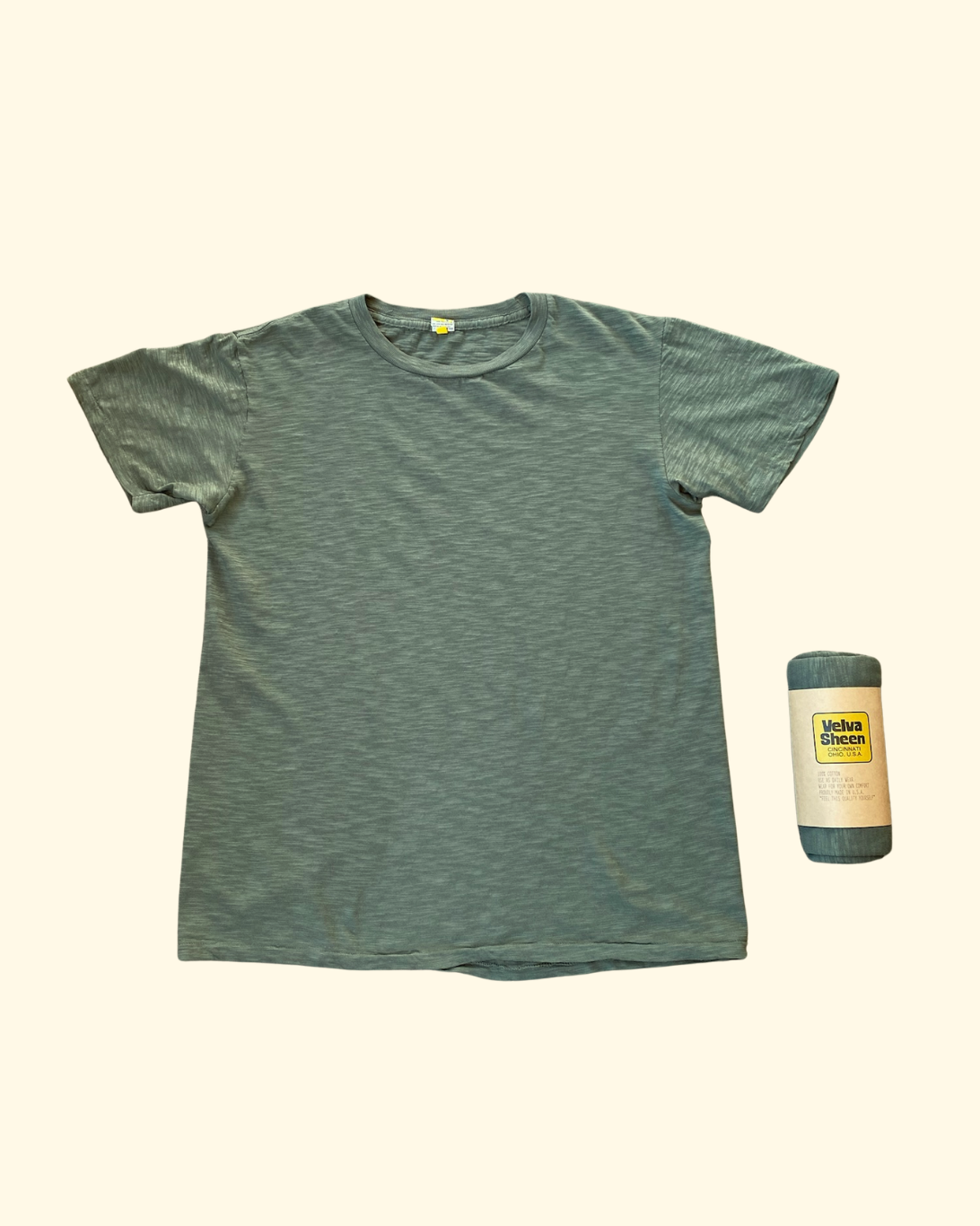 Rolled Tee | Fatigue Green