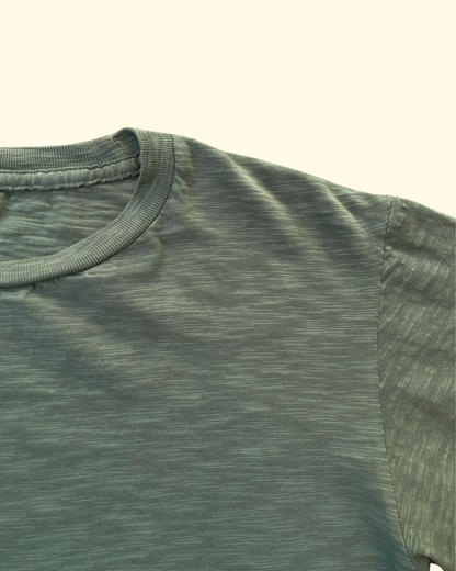 Rolled Tee | Fatigue Green