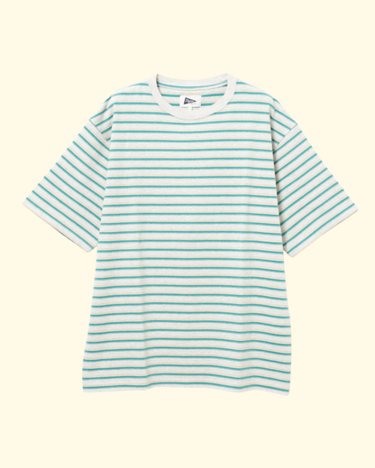 Tucker Striped Tee | Oatmeal