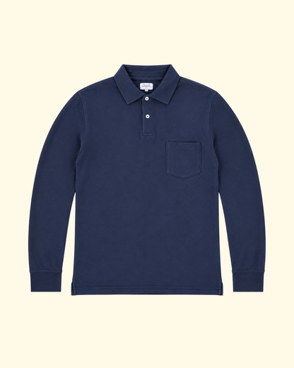 L/S Piqué Polo | Dark Navy