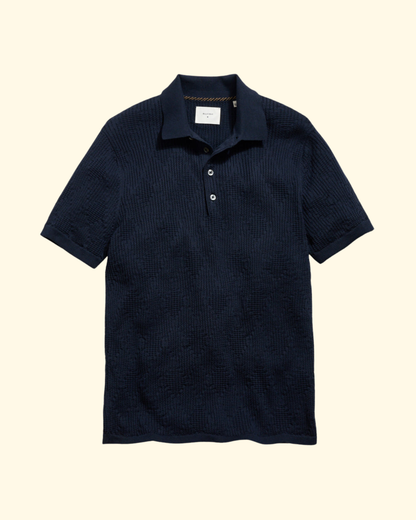 Diamond Polo | Carbon Blue