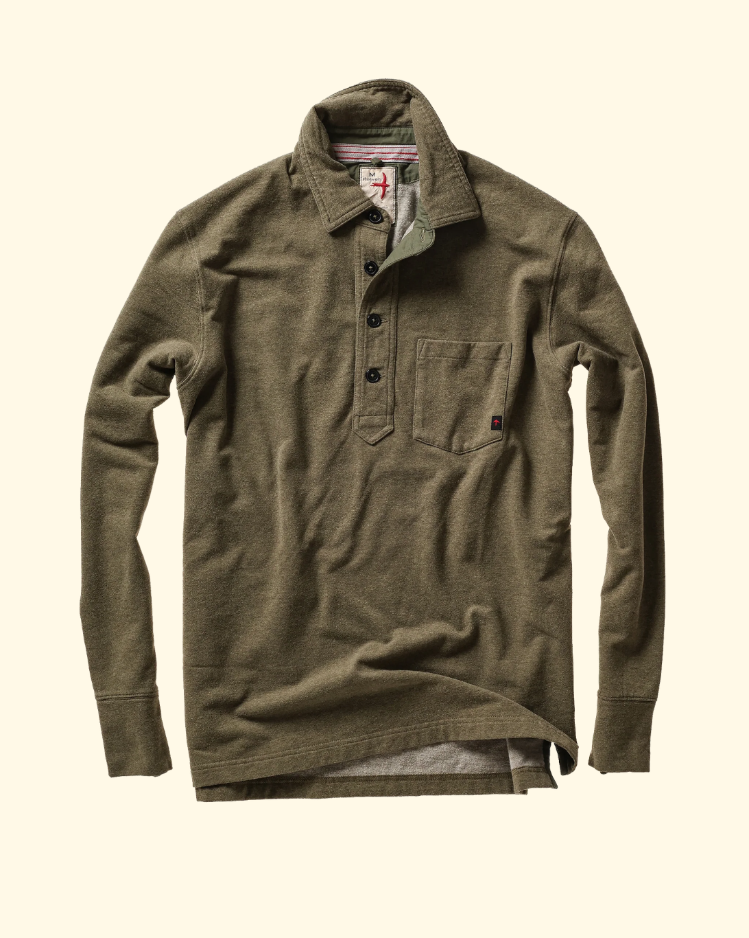 Mariner Polo | Burnt Loden Heather