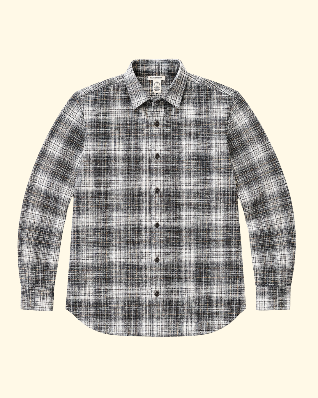 The Ripper Triple Twisted Plaid Shirt | Frost