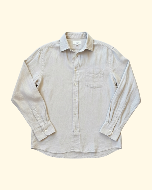 Paul Pat Linen Shirt | Sage