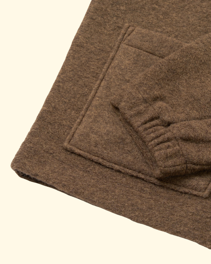Wool Rams Jacket | Brown Marl