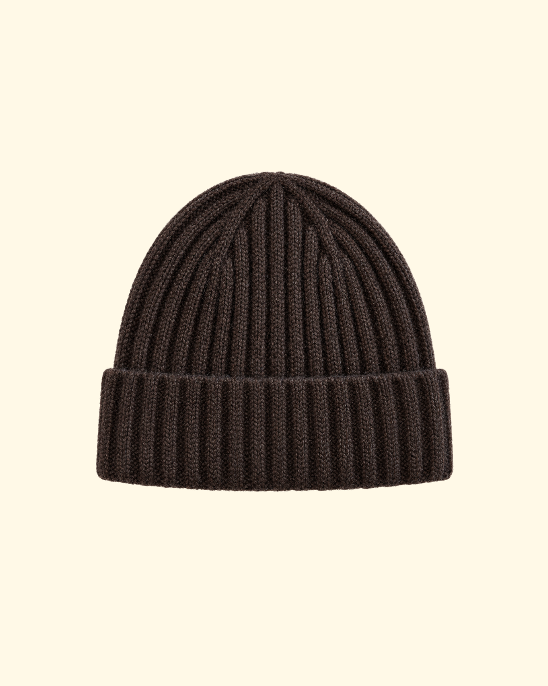 Cashmere Beanie | Brown