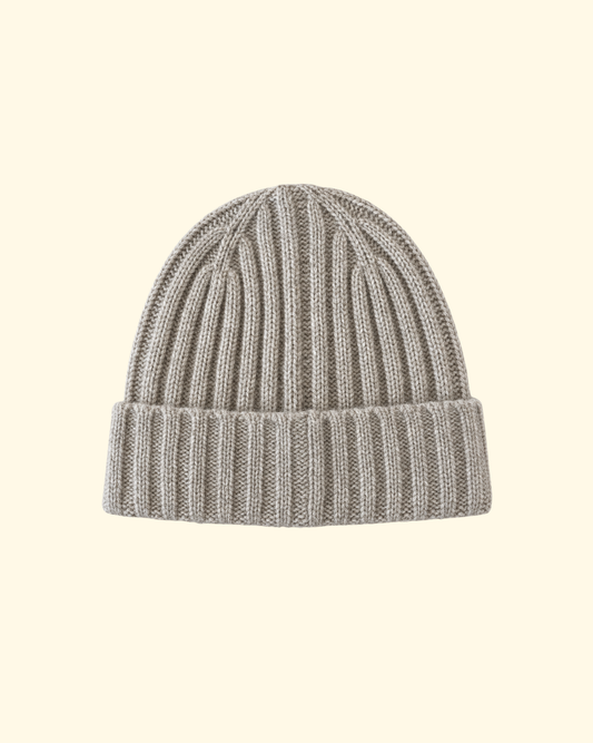 Cashmere Beanie | Natural