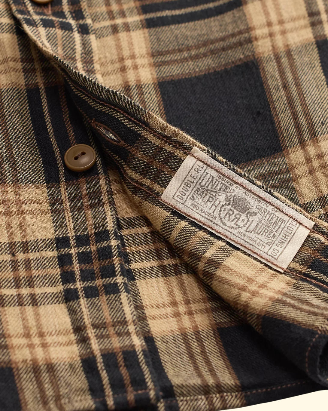 Greyson Workshirt | Black Brown Tan