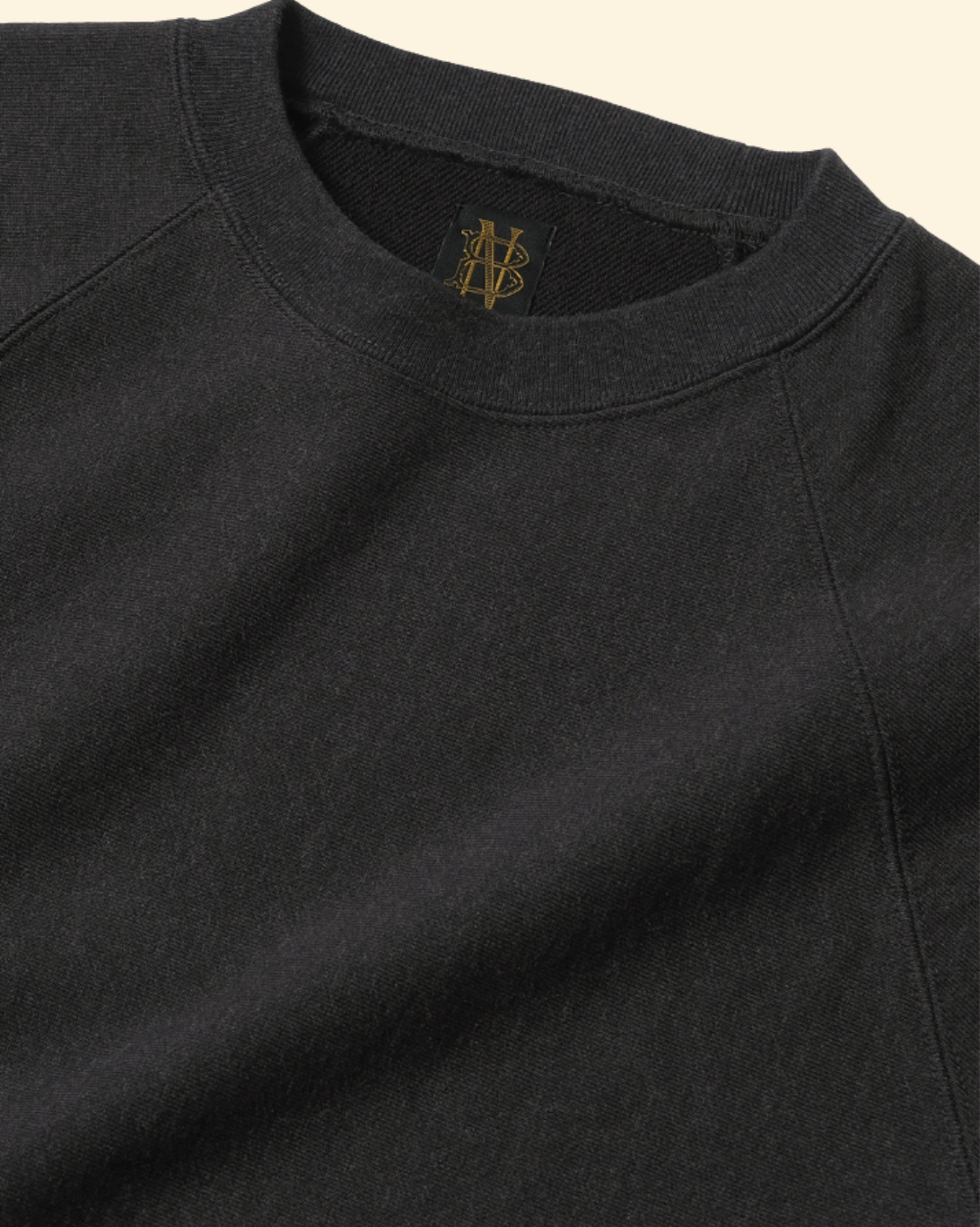 Merange Jumberca Crew Neck | Black