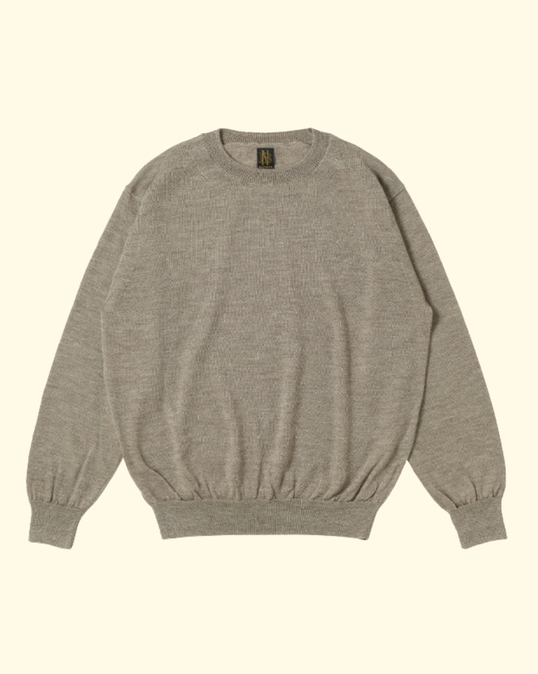 Wool Crew Neck | Beige