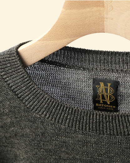 Wool Crew Neck | Olive
