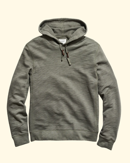 French Terry Hoodie | Washed Grey