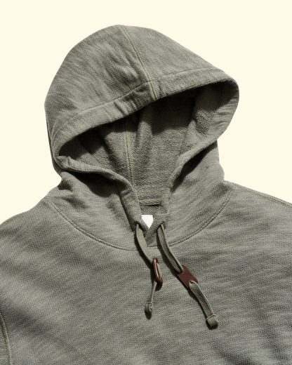 French Terry Hoodie | Washed Grey