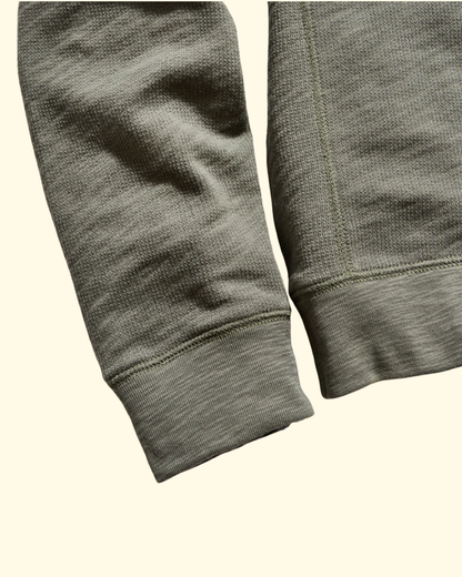 French Terry Hoodie | Washed Grey