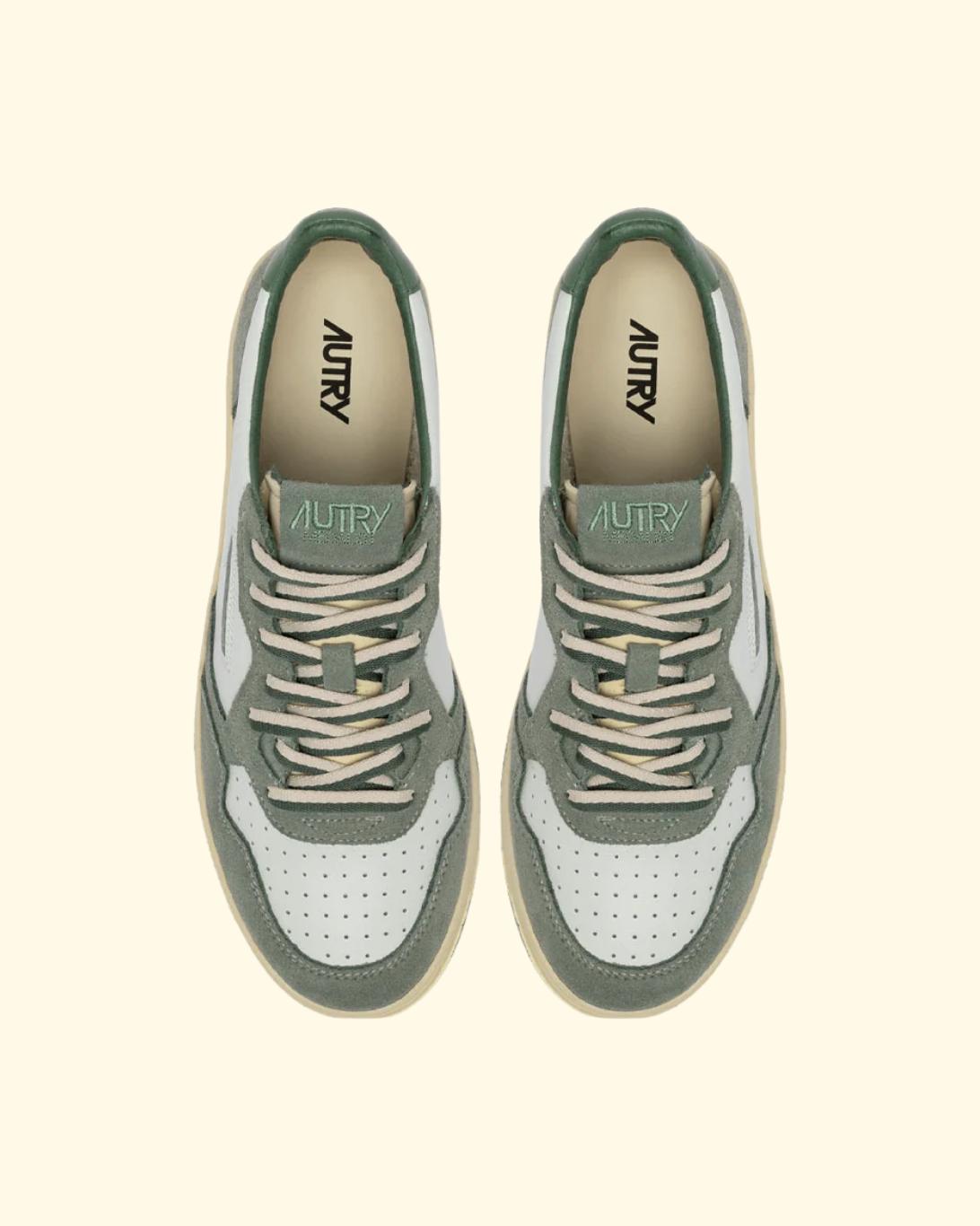Medalist Low Man Sneaker | White/Military