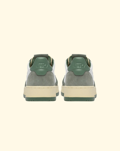 Medalist Low Man Sneaker | White/Military