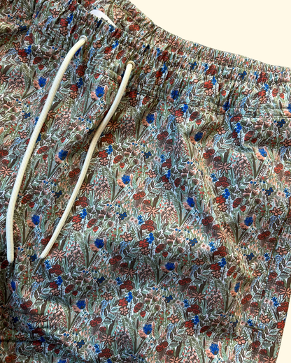 Wildlife Shorts | Brown Floral