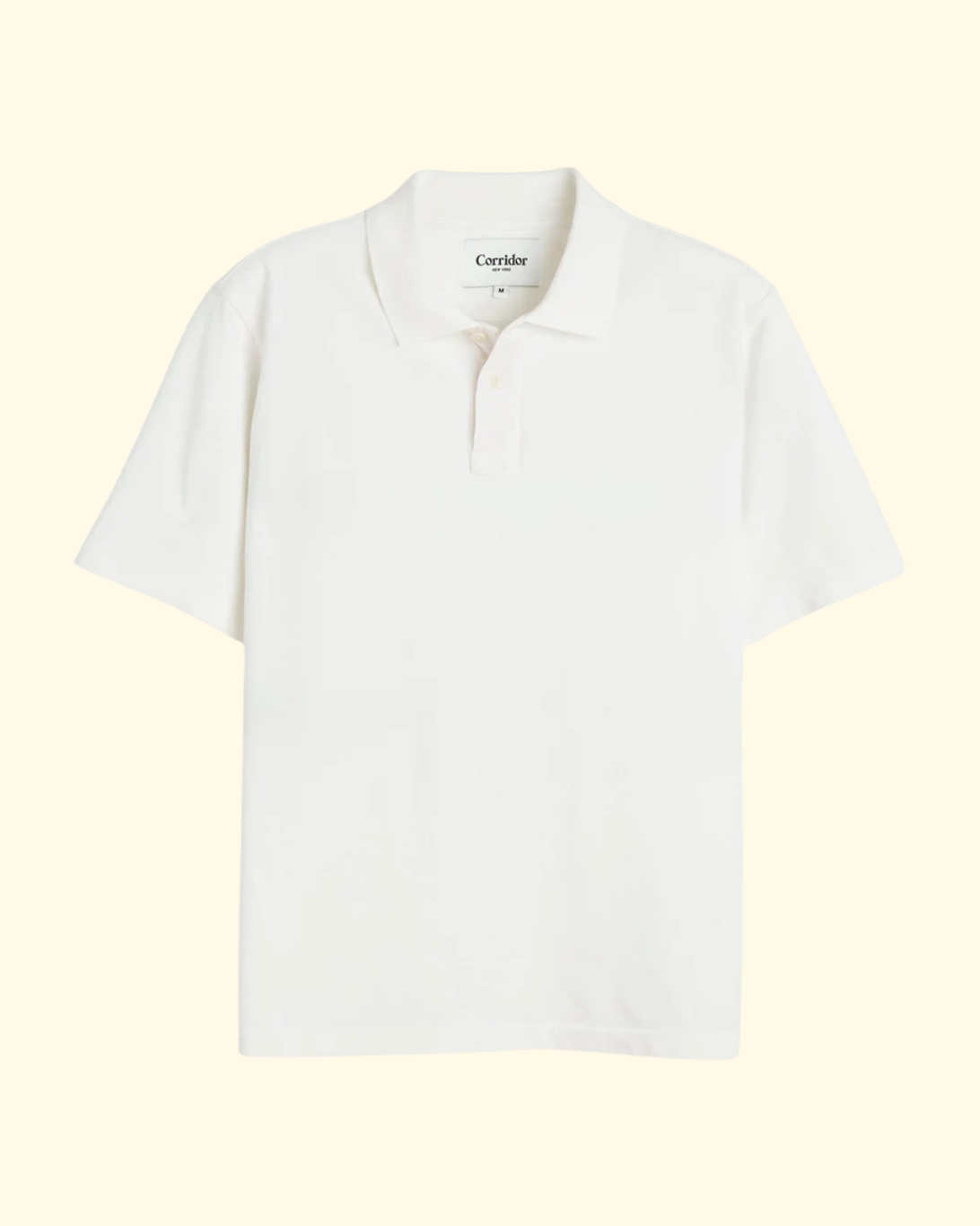 Pique Polo | White