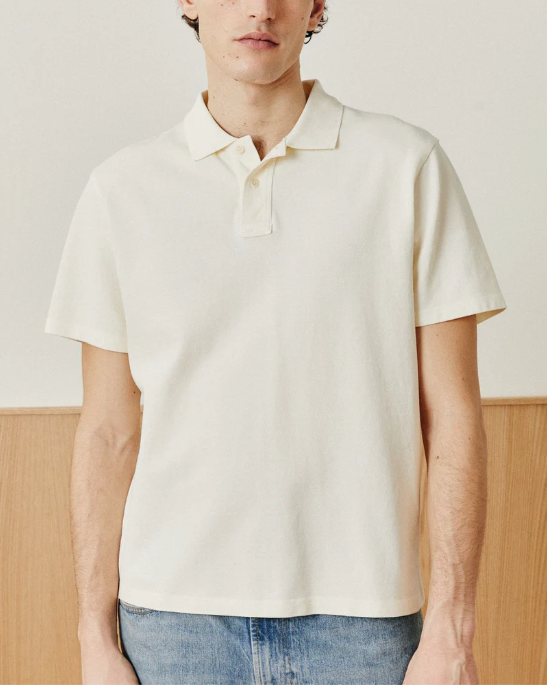Pique Polo | White