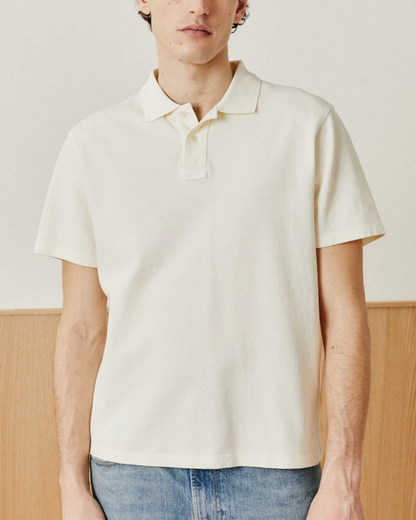 Pique Polo | White