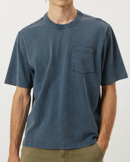 Garment Dye Tee | Navy